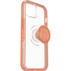 OtterBox Otter+Pop Symmetry Case For Apple iPhone 13- Clear/Orange