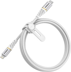 OtterBox Lightning to USB-C Fast Charge Premium Cable 1M - White