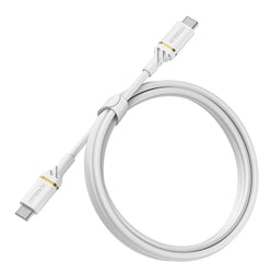 OtterBox USB-C to USB-C Fast Charge Cable 1M - Cloud Dust White