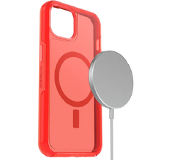 OtterBox Symmetry Series + Clear MagSafe Case For iPhone 13 - Red