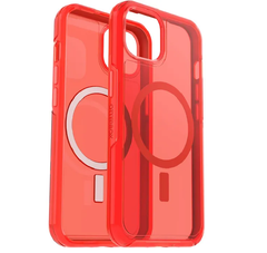 OtterBox Symmetry Series + Clear MagSafe Case For iPhone 13 - Red