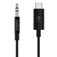 Belkin RockStar 3.5mm Audio Cable with USB-C Connector (0.9M)