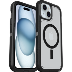 OtterBox Defender XT MagSafe Case iPhone 15 - Clear/Black