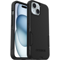 OtterBox Commuter Antimicrobial Case For iPhone 15 - Black
