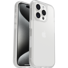 OtterBox React Antimicrobial Case For iPhone 15 Pro - Clear