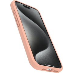 OtterBox React Case For iPhone 15 Pro - Clear/Peach