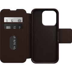 OtterBox Strada MagSafe Case For iPhone 15 Pro - Brown