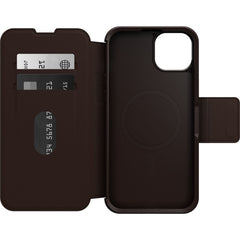 OtterBox Strada Case For iPhone 15 Plus - Espresso Brown