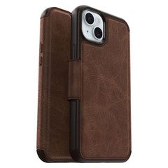 OtterBox Strada Case For iPhone 15 Plus - Espresso Brown