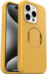 OtterBox OtterGrip Symmetry Case For iPhone 15 Pro - Yellow
