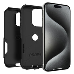 OtterBox Commuter Case For Apple iPhone 15 Pro - Black