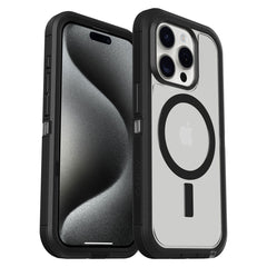 OtterBox Defender XT ProPack Case For iPhone 15 Pro - Clear/Black