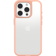 OtterBox React ProPack Case For iPhone 15 Pro - Clear/Peach