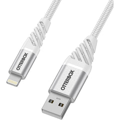OtterBox Premium Cable Lightning to USB-A (1m) - Cloud White
