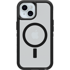 OtterBox Defender XT MagSafe Case For iPhone 16e/15/14/13 - Clear/Black