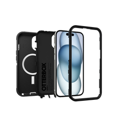 OtterBox Defender ProPack MagSafe Case For iPhone 16e/15/14/13 - Black
