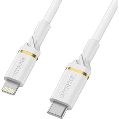 OtterBox Lightning to USB-C Fast Charge Cable 1M - White