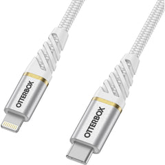 OtterBox Lightning to USB-C Fast Charge Premium Cable 1M - White