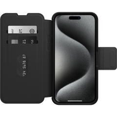OtterBox Strada Case For iPhone 15 Pro Max - Shadow Black