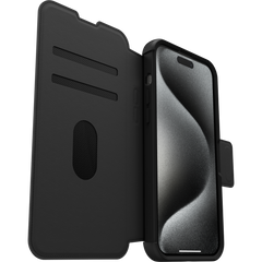 OtterBox Strada Case For iPhone 15 Pro Max - Shadow Black