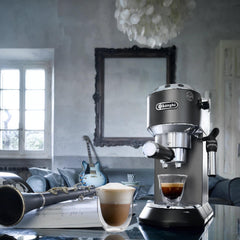 DeLonghi Dedica Style Pump Espresso Machine EC685BK - Black