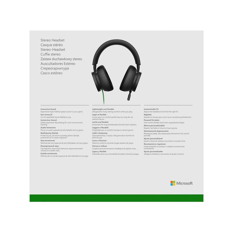 Xbox Wired Stereo Headset - Black