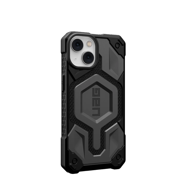 UAG Monarch Pro Case For iPhone 14 - Kevlar Silver