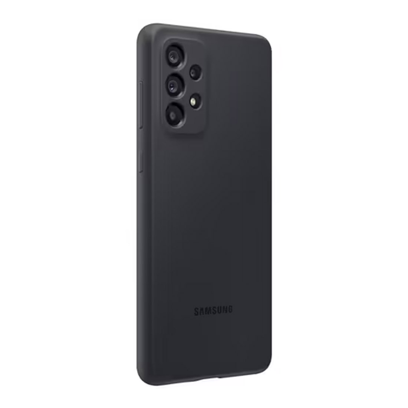 Samsung Silicon Cover For Samsung Galaxy A73 5G - Black