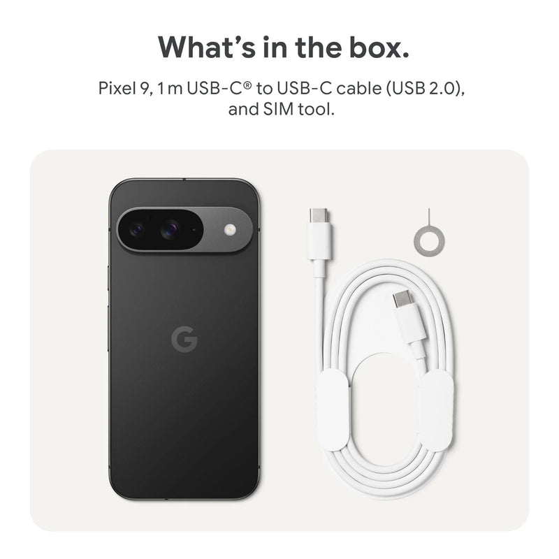 Google Pixel 9 5G Dual Sim 12/256GB 6.3" - Obsidian