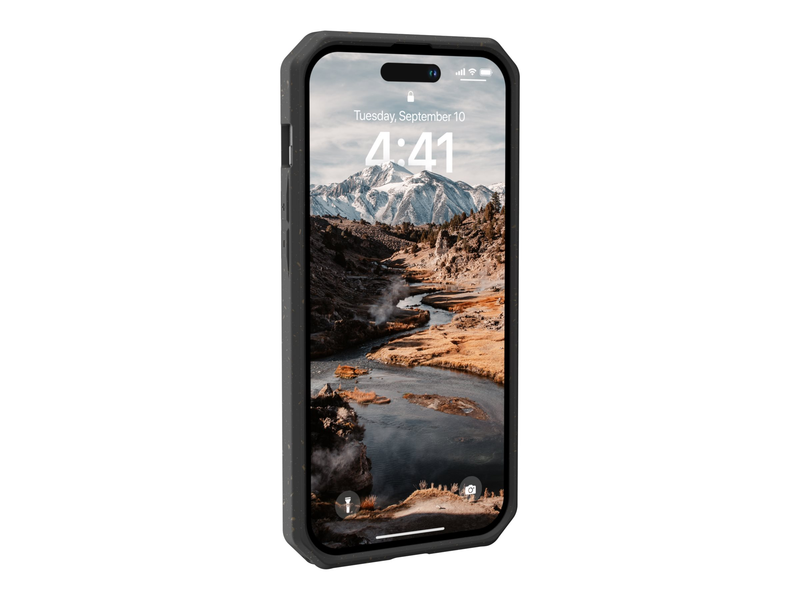 UAG Biodegradable Outback Case For iPhone 14 Pro - Black