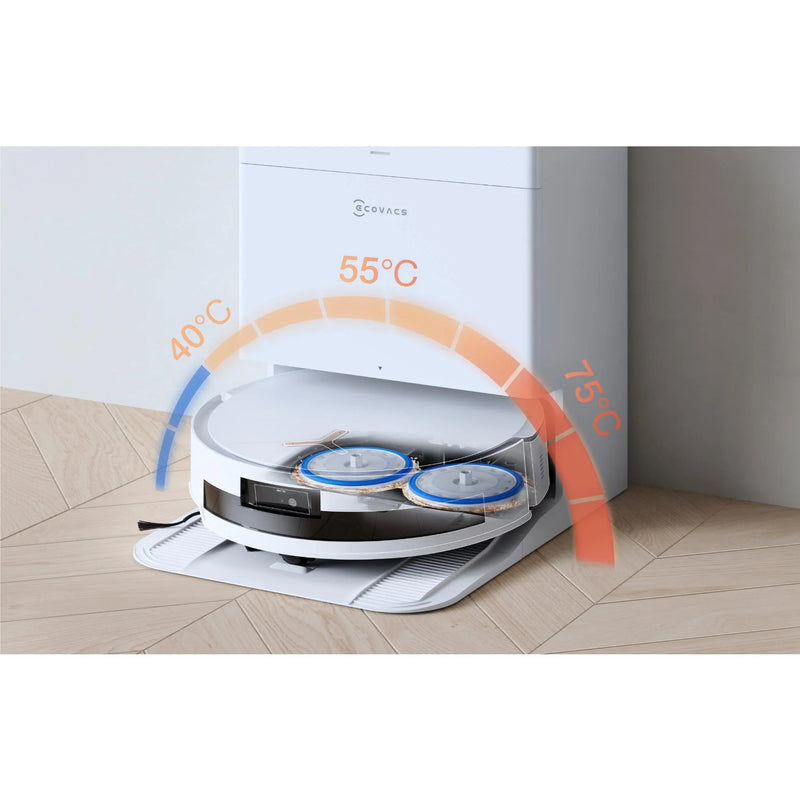 Ecovacs Deebot T50 Max Pro Omni Robotic Vacuum Cleaner - White