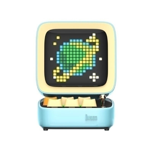 Shop Divoom DITOO PRO Retro Pixelart 15-Watt Bluetooth Speaker - Blue ...