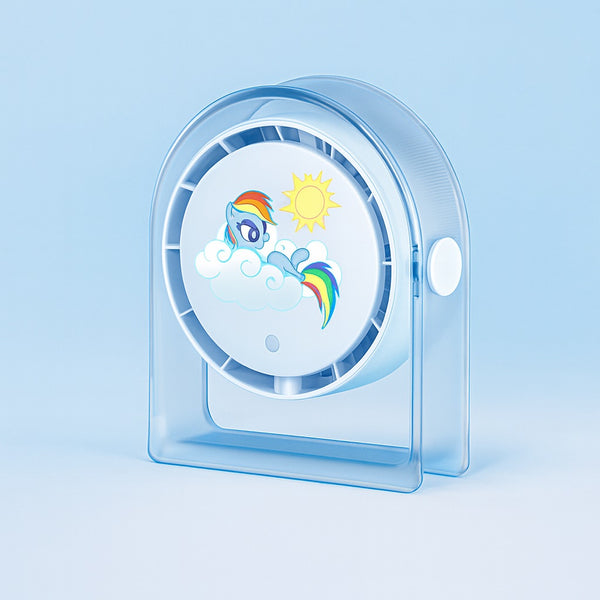 My Little Pony Yunduo Series Desktop Fan – Blue