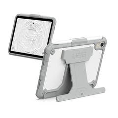 UAG Healthcare Kickstand/Hand Strap Case For IPad Mini - White/Grey