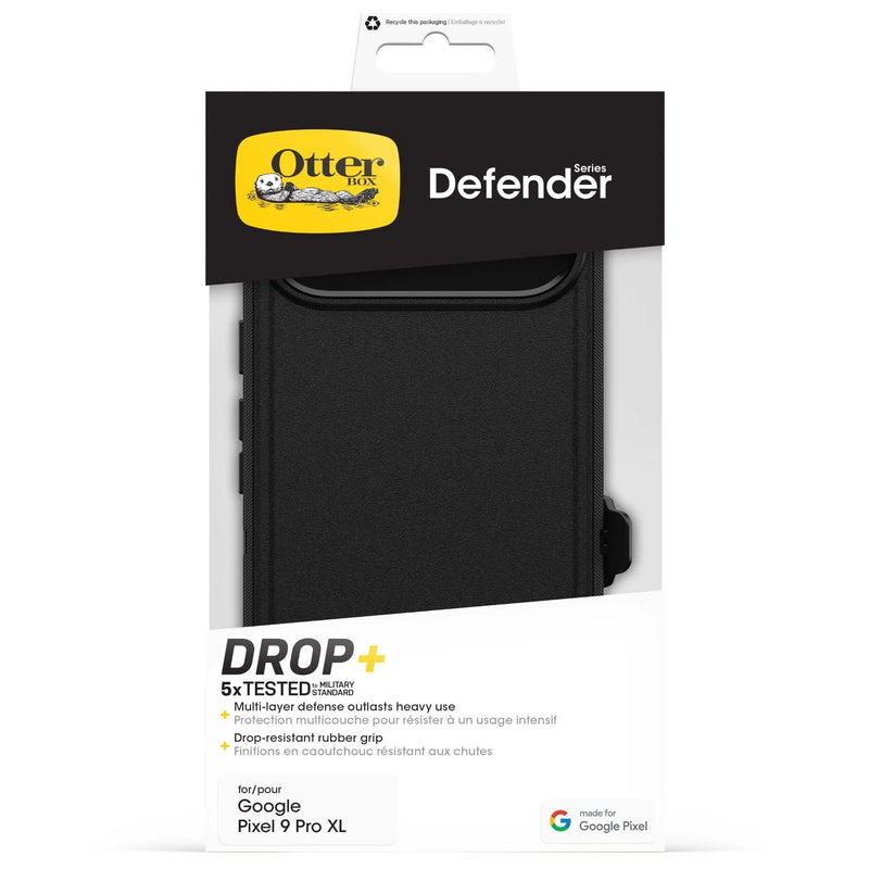 OtterBox Defender Case For Google Pixel 9 Pro XL 6.8" - Black