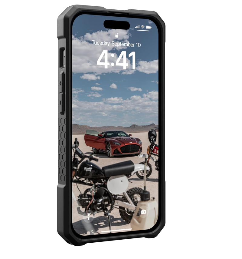 UAG Monarch Pro MagSafe Case For iPhone 15 - Black