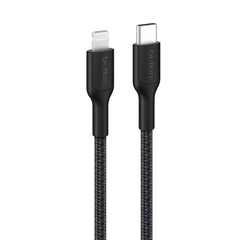 Belkin BoostCharge Pro Braided Lightning to USB-C Cable 1M – Black