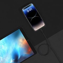 Belkin BoostCharge Pro Braided Lightning to USB-C Cable 1M – Black