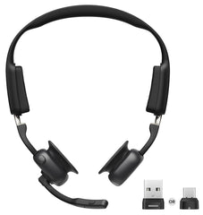 Shokz OpenMeet UC Wireless Bone Conduction Headset - Black