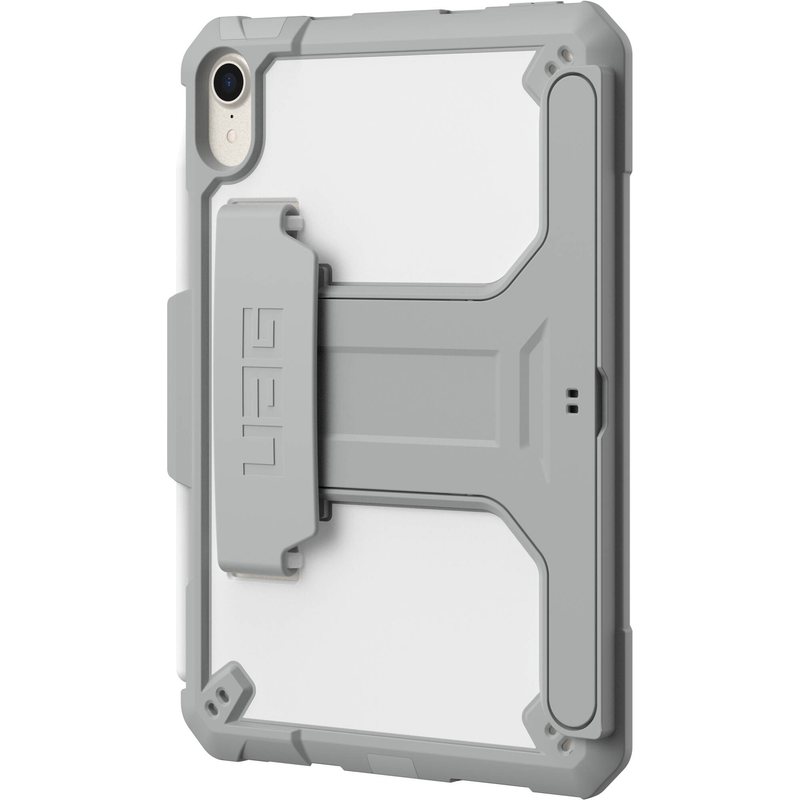 UAG Healthcare Kickstand/Hand Strap Case For IPad Mini - White/Grey