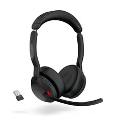 Jabra Evolve2 55 UC Stereo Wireless USB-A Headset - Black
