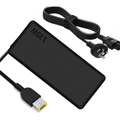 135W Square Tip Laptop Charger for Lenovo Yoga IdeaPad ThinkPad