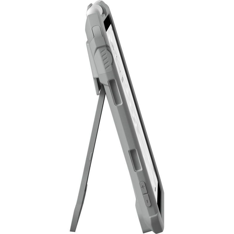 UAG Healthcare Kickstand/Hand Strap Case For IPad Mini - White/Grey