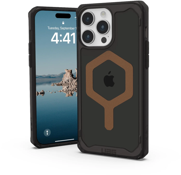 UAG Plyo Magsafe Case For iPhone 15 Pro Max - Black/Bronze