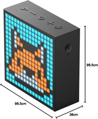 Divoom Timebox-Evo 5.0 Pixel Art Portable Bluetooth Speaker - Black