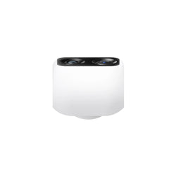 eufy Indoor Cam S350 4K Dual-Camera Pan-Tilt Security Camera - White