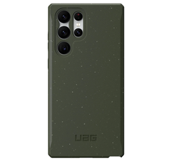 UAG Biodegradable Outback Case For Galaxy S22 Ultra - Olive