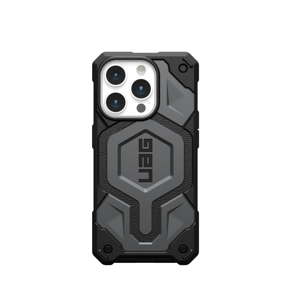 UAG Monarch Pro Magsafe Case For iPhone 15 Pro - Silver