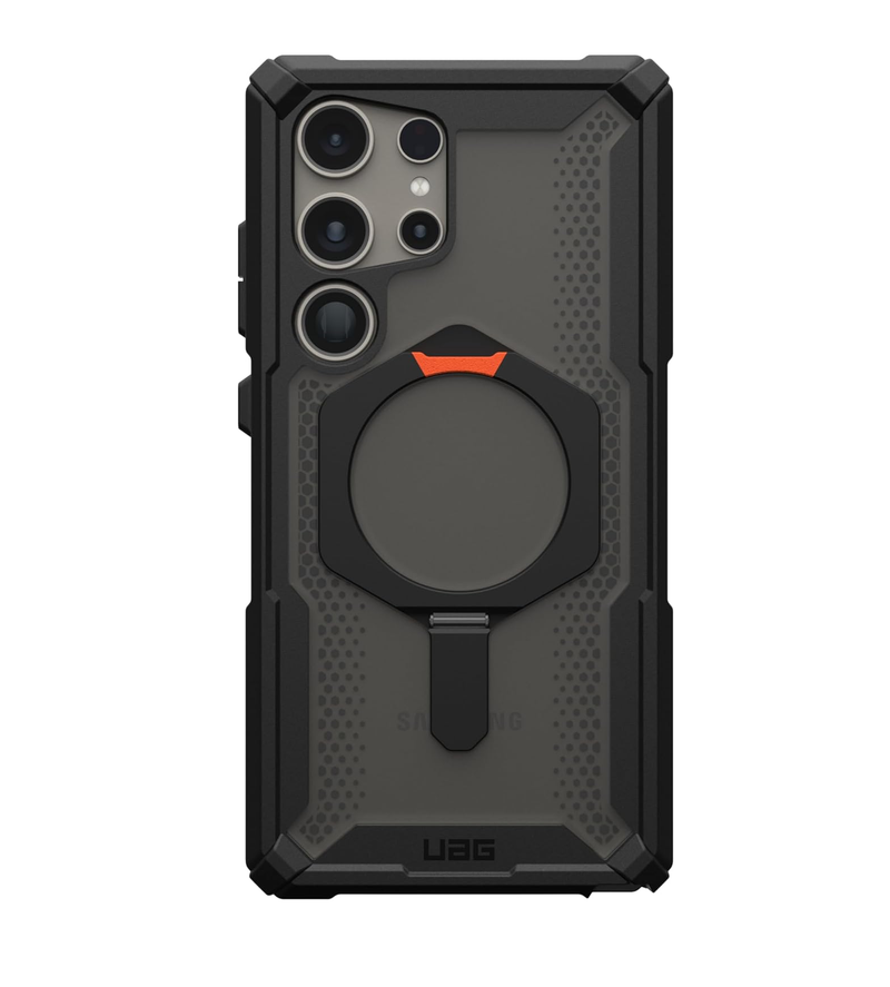 UAG Plasma Case For Samsung Galaxy S24 Ultra - Black/Orange