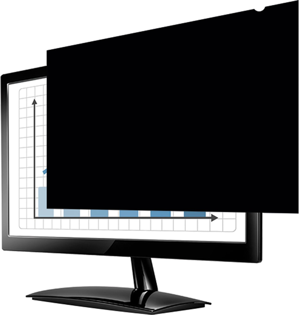 Fellowes PrivaScreen Privacy Filter 19.5" (16:9) Widescreen - Black